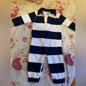 Ralph Lauren long sleeve baby romper